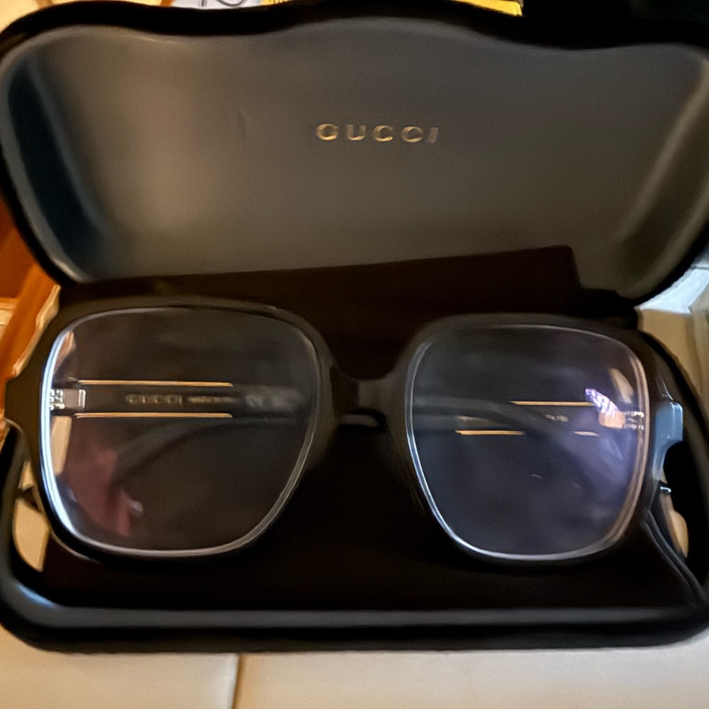 Gucci Black Glasses Case